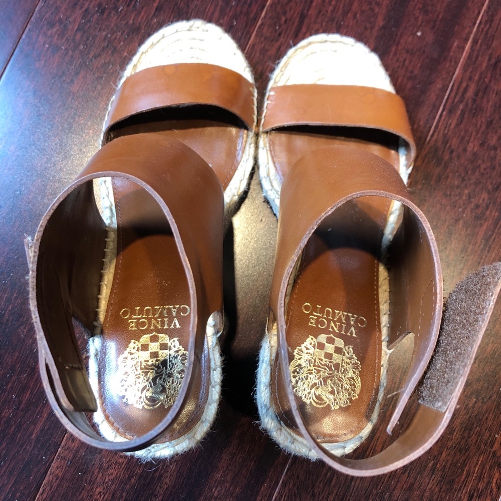 Wedge sandals by Vince Camuto